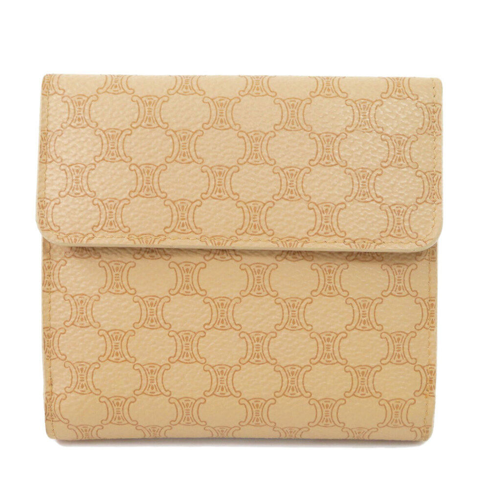 Celine Macadam Leather Wallet Bifold